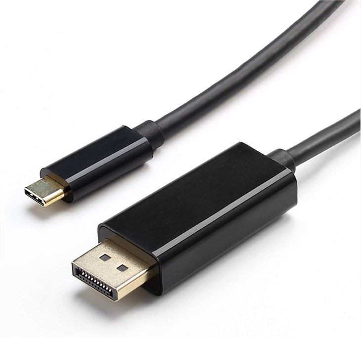 Кабель USB C для Displayport 4k, 1200 Гц