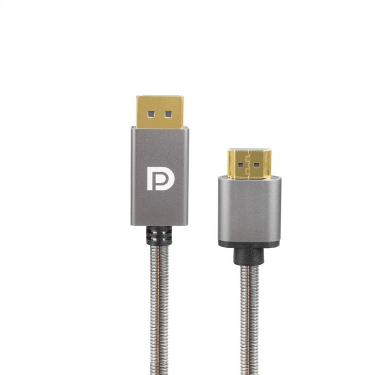 Адаптер из нержавеющей стали DP1.2V Male-HDMI 2.0V